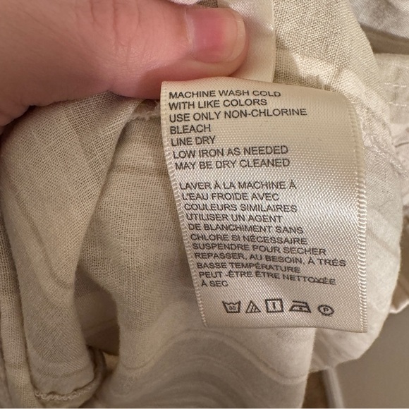 Linen blend We The Free top - Picture 8 of 9